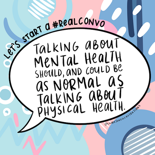 talking about mental health should and could be as easy as talking about physical health