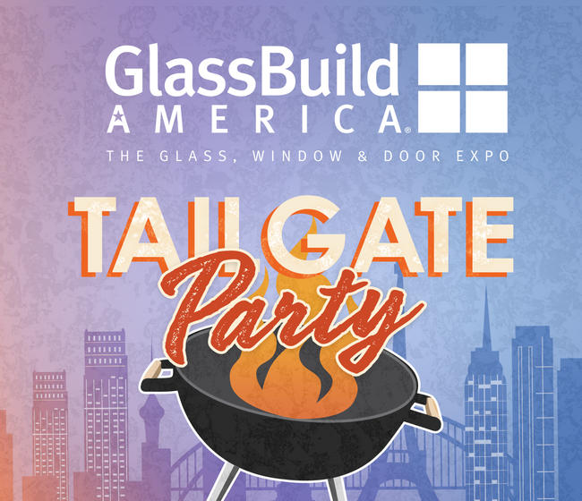 GlassBuild Ends with a Party! The GlassBuild Tailgate Party.