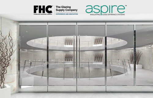 glass door entrance