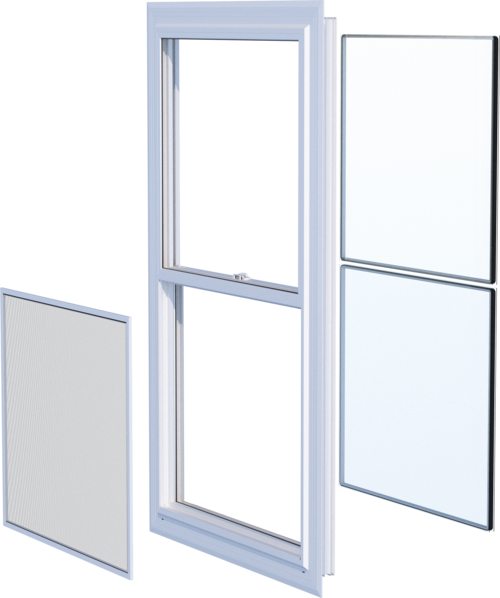 window with screen