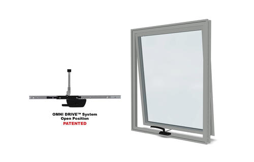 outswing operator and window